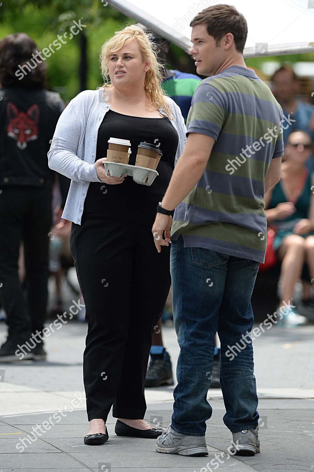 Rebel Wilson Adam Devine Editorial Stock Photo Stock Image Shutterstock