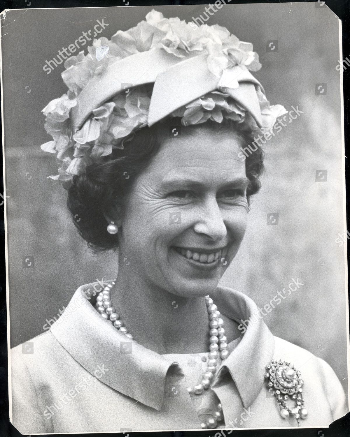 Queen Elizabeth Ii 5th July 1966 Editorial Stock Photo - Stock Image ...