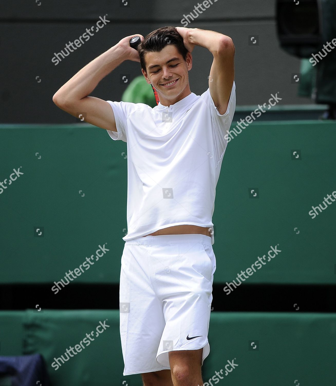 Taylor Fritz Wimbledon Tennis 280616 Stan Editorial Stock Photo Stock