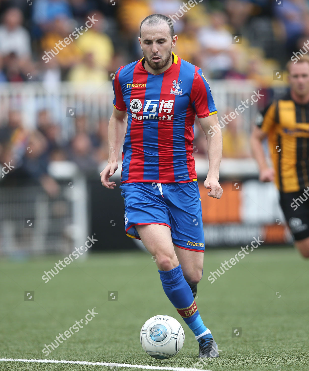 Jordan Mutch Crystal Palace On Ball Editorial Stock Photo - Stock Image ...