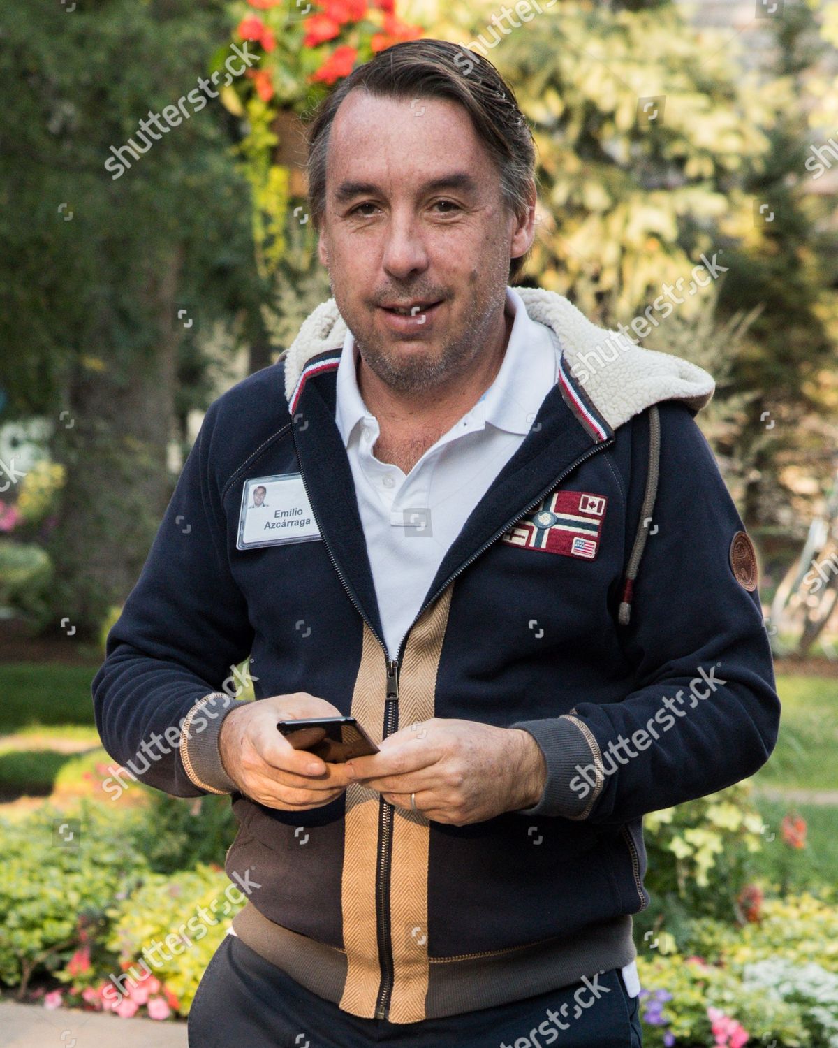 Emilio Azcarraga Jean Ceo Televisa Editorial Stock Photo - Stock Image