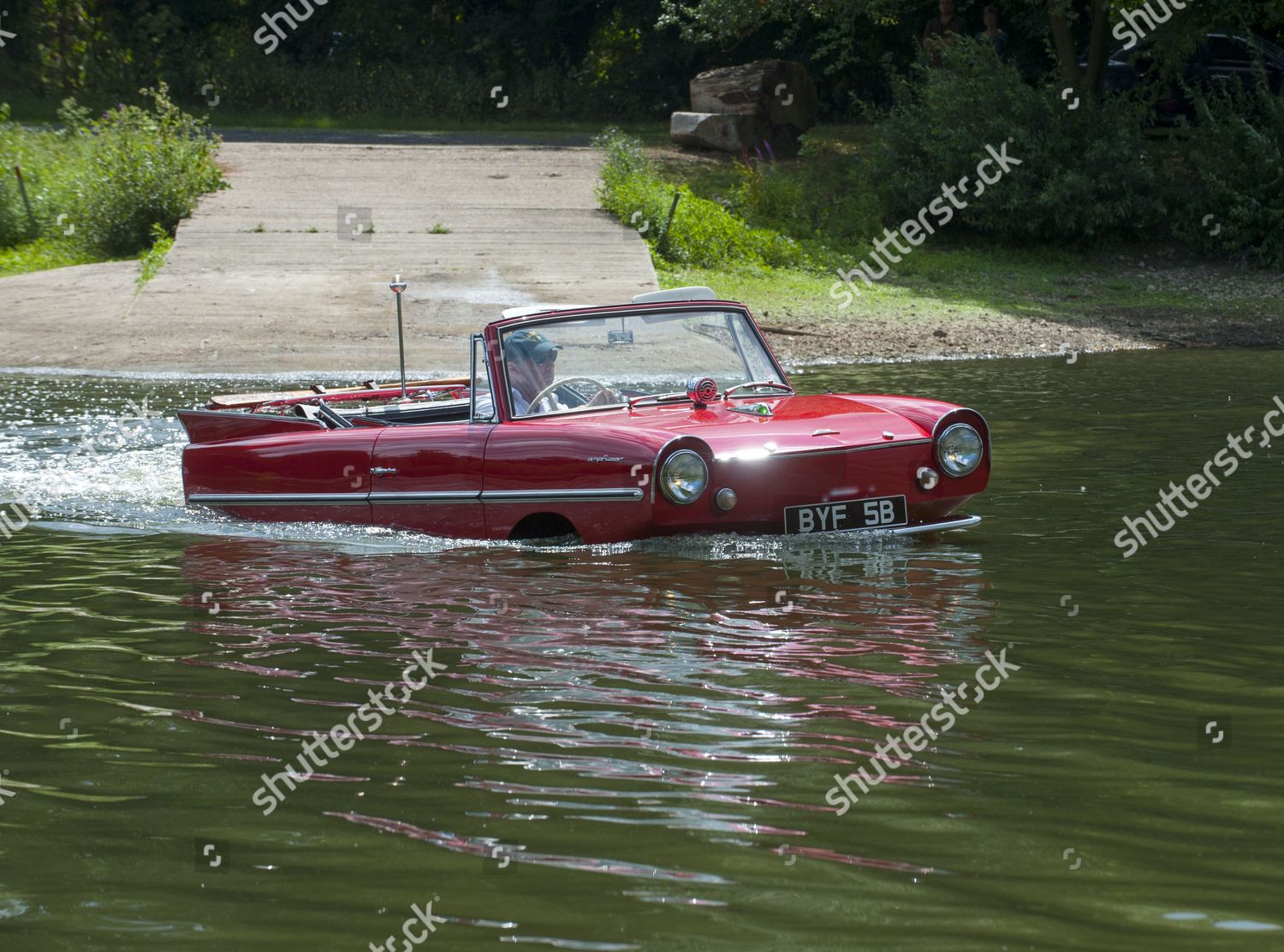 1960s British Amphibious Vehicle Amphicar Rare Editorial Stock Photo