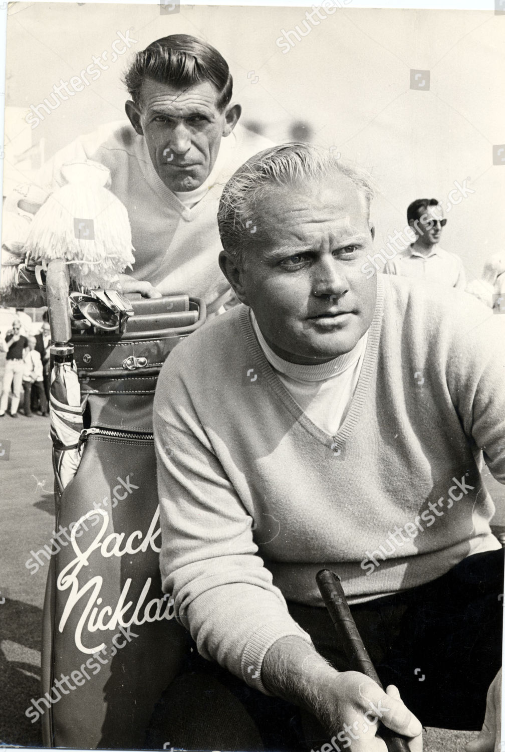 Jack Nicklaus American Golfer His Caddie Editorial Stock Photo Stock