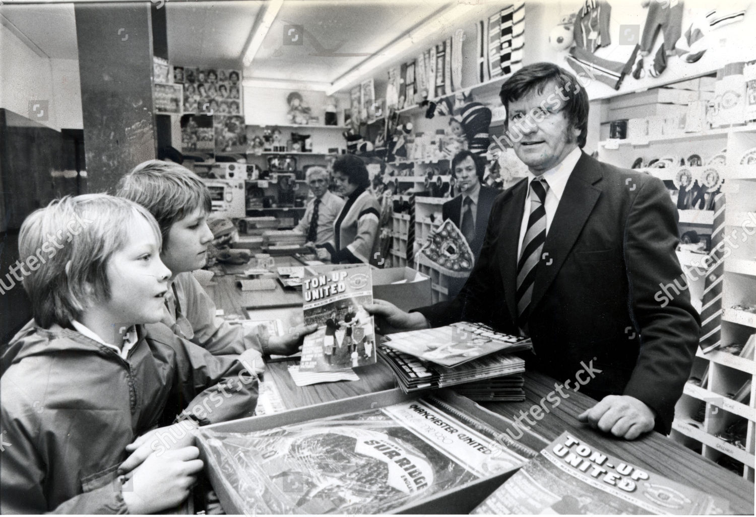 Sandy Busby Son Sir Matt Busby Editorial Stock Photo Stock Image