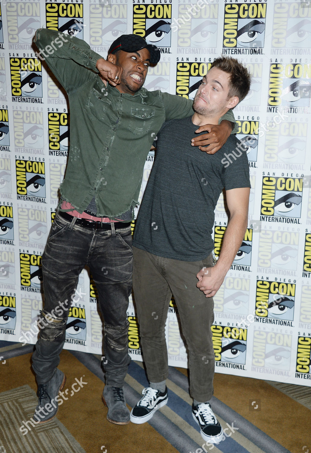 Khylin Rhambo Dylan Sprayberry Editorial Stock Photo - Stock Image