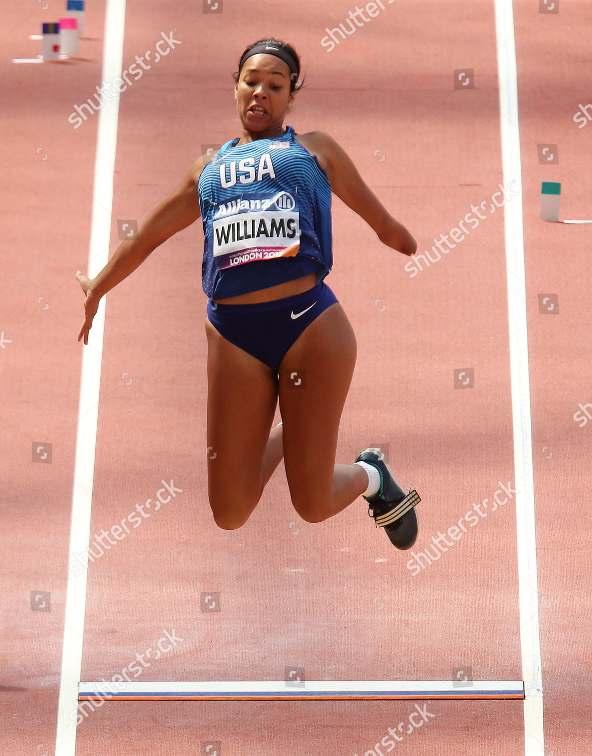 Taleah Williams Usa During Womens Long Jump Editorial Stock Photo Stock Image Shutterstock