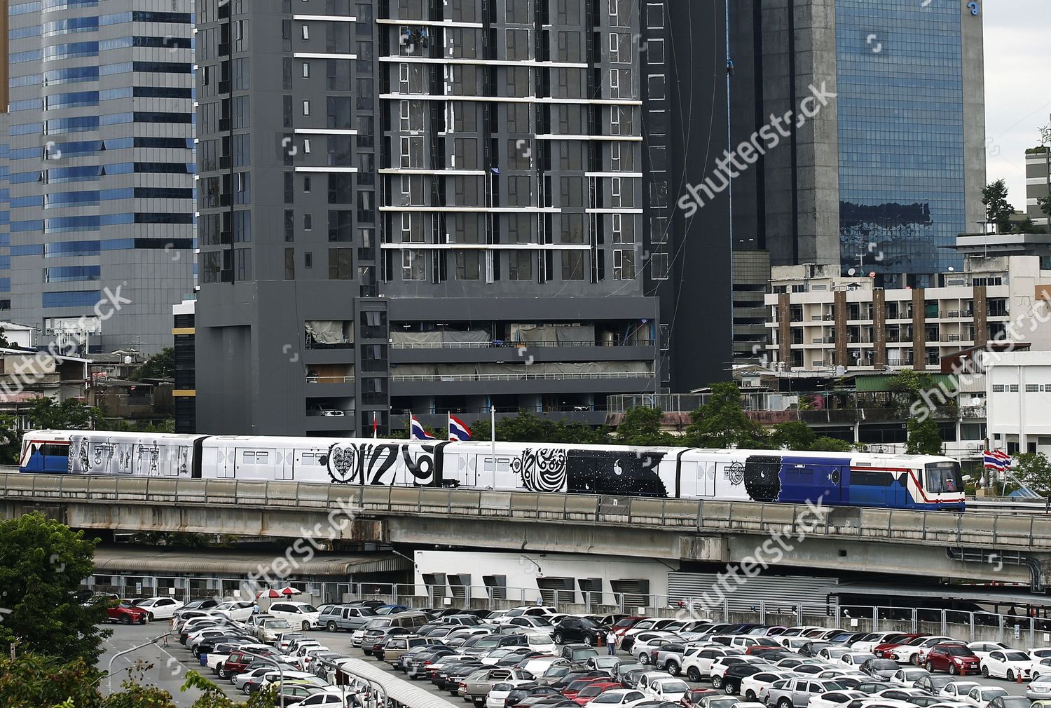 Bangkok Mass Transit System Bts Skytrain Editorial Stock Photo Stock Bangkok Mass Transit System Bts Skytrain Editorial Stock Photo Stock