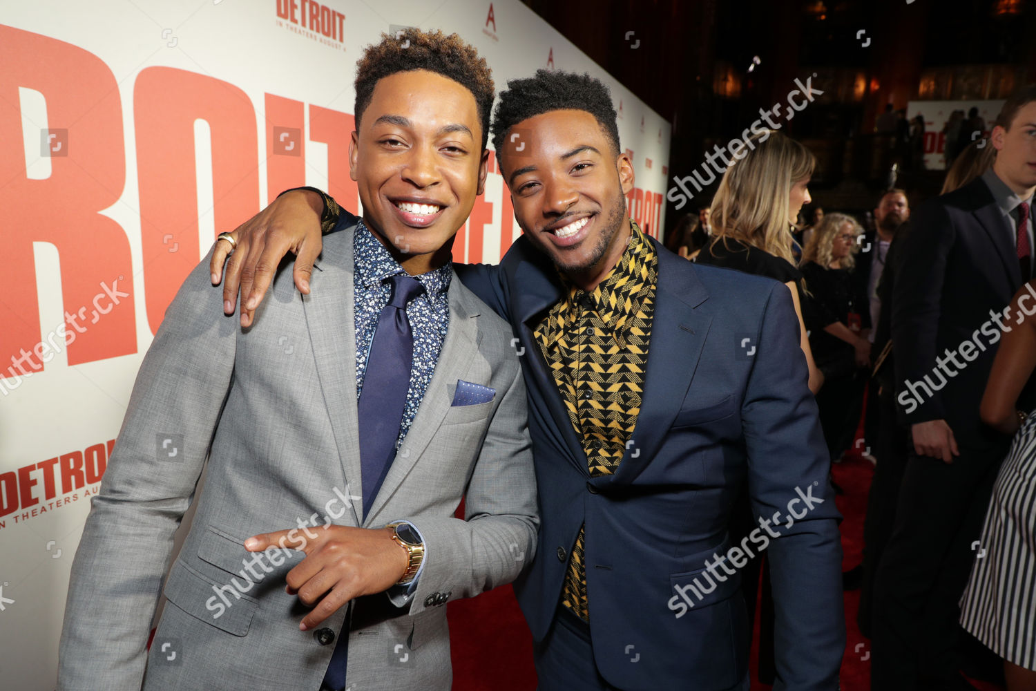 Jacob Latimore Algee Smith Editorial Stock Photo - Stock Image ...