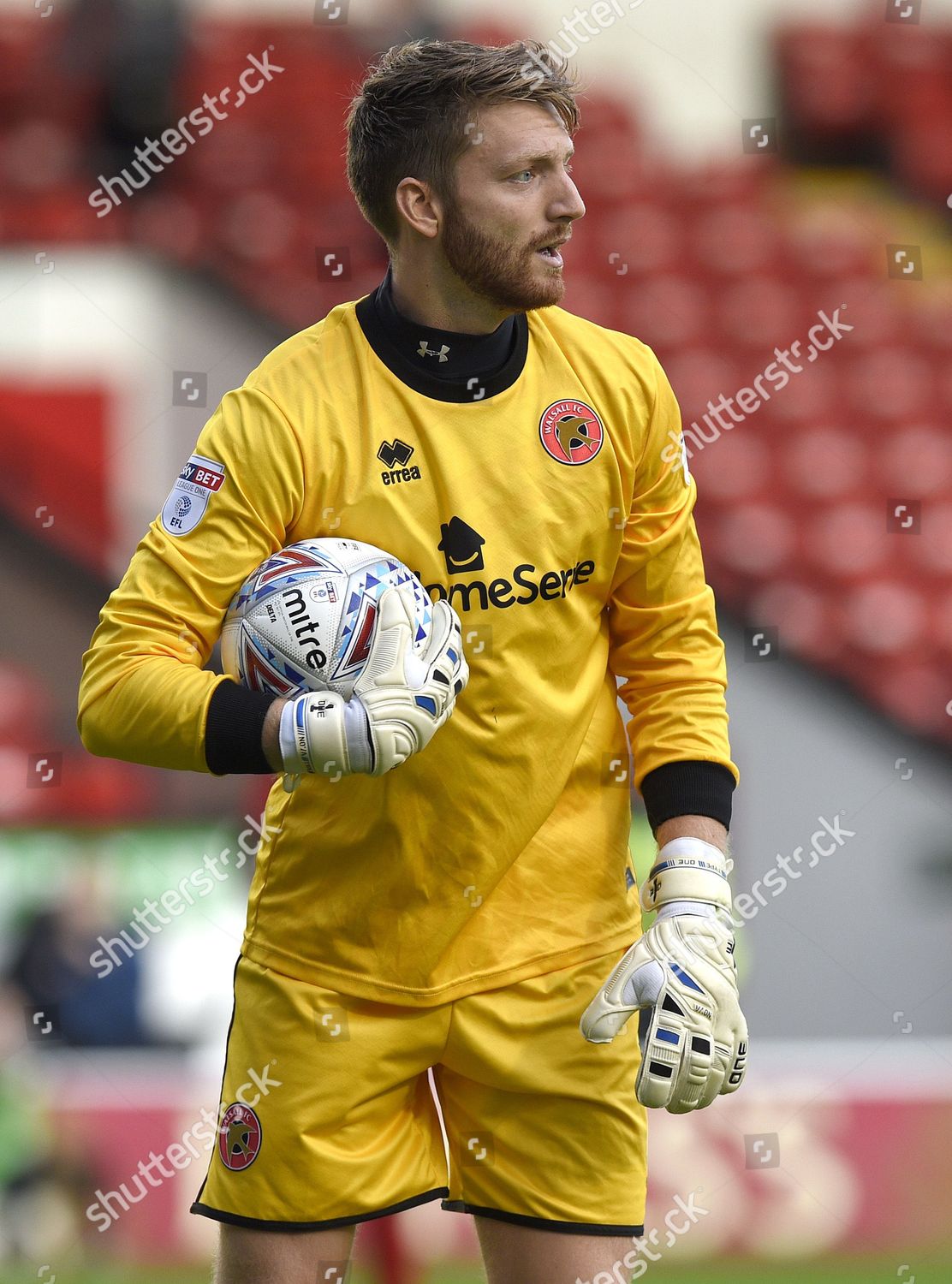 Goalkeeper Mark Gillespie Walsall Editorial Stock Photo - Stock Image ...