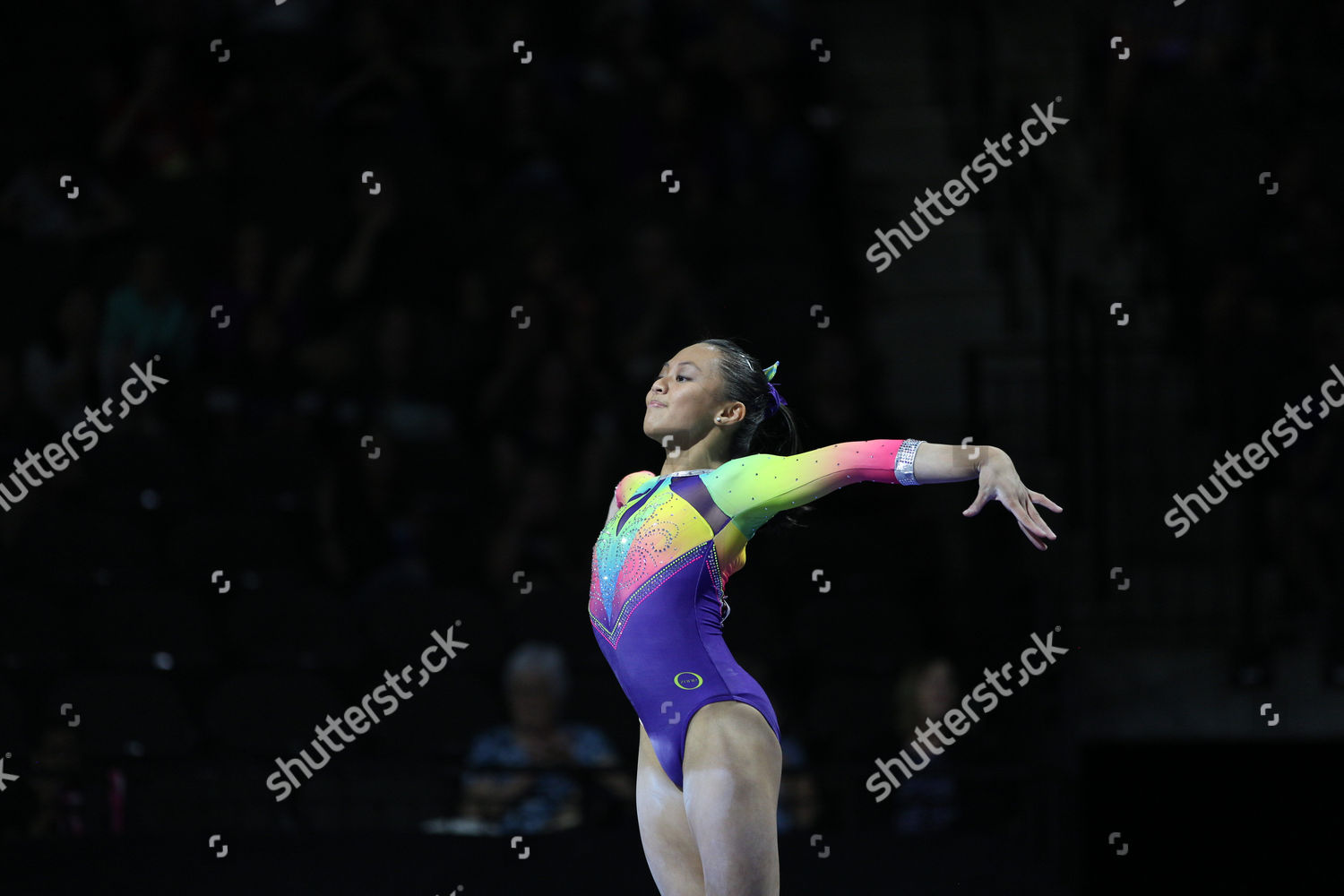 Gymnast Emma Malabuyo Competes Junior Competition Editorial Stock Photo ...