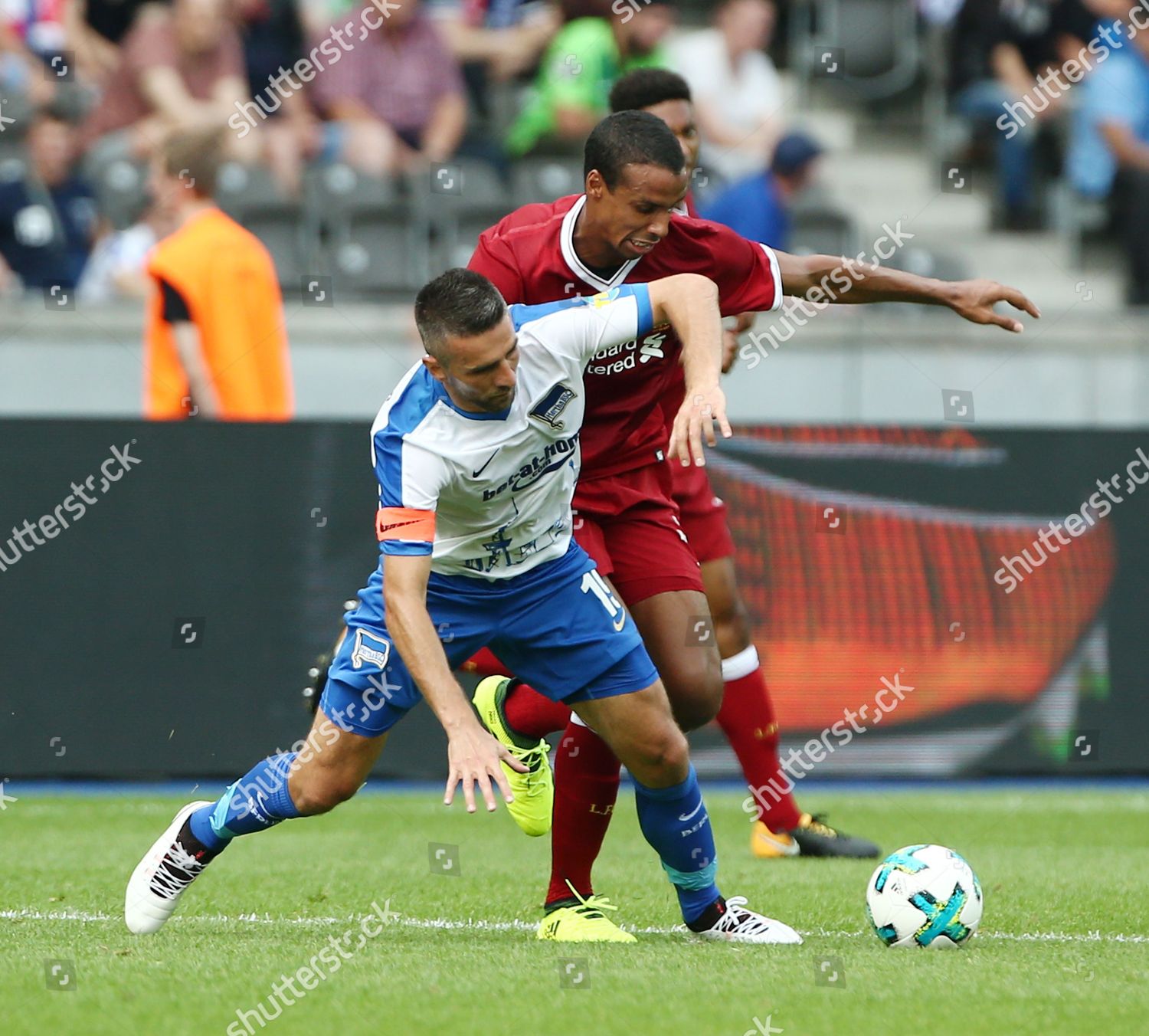 Vedad Ibisevic Joel Matip Editorial Stock Photo Stock Image Shutterstock