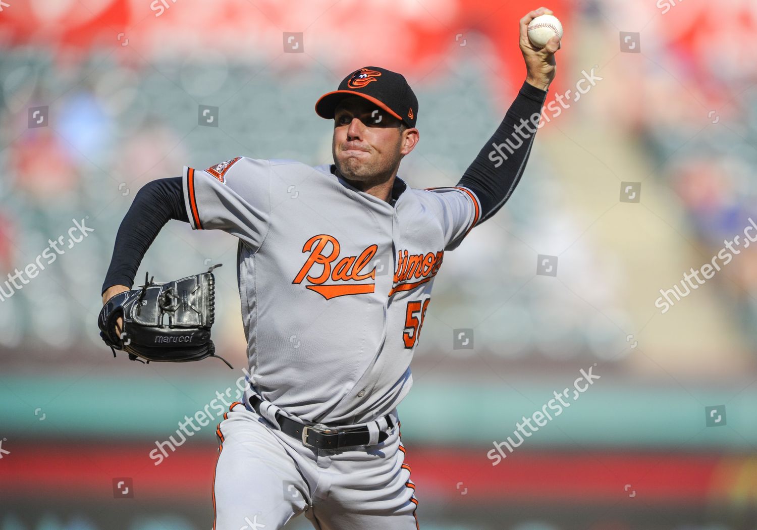 Baltimore Orioles Relief Pitcher Donnie Hart Editorial Stock Photo 