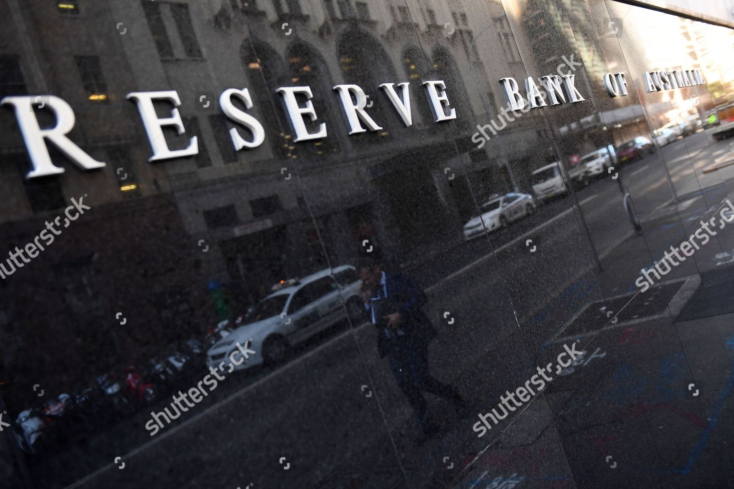 Logo Reserve Bank Australia Sydney Australia 01 Editorial Stock