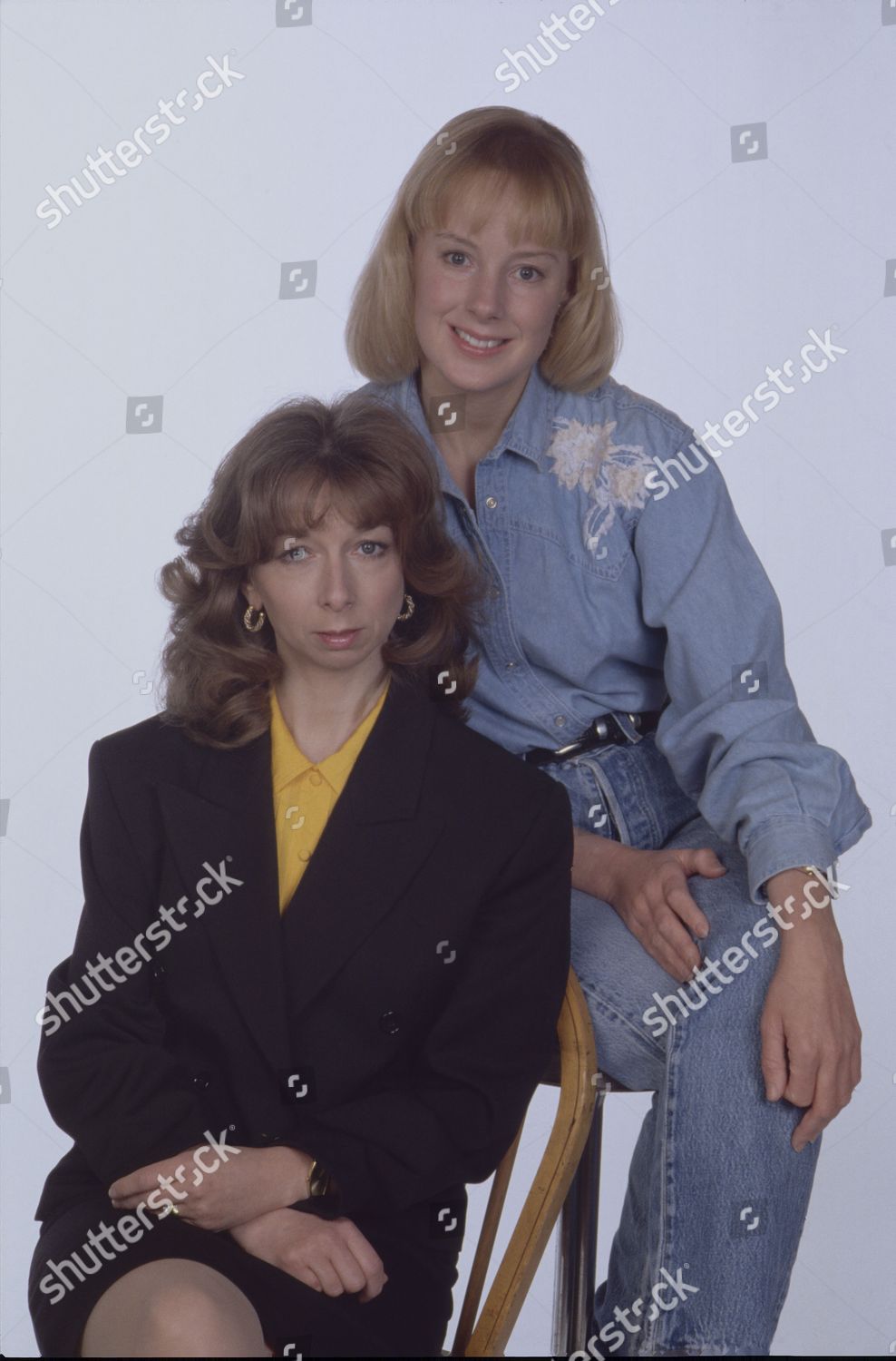 Helen Worth Gail Tilsley Sally Dynevor Editorial Stock Photo Stock