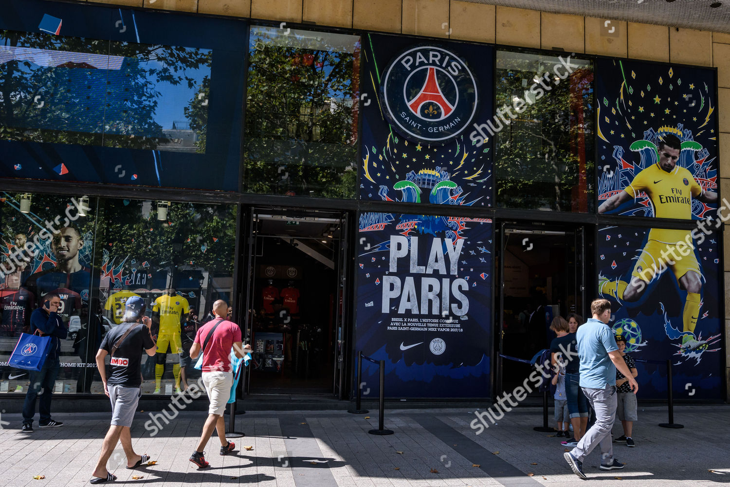 People Visit Official Merchandising Shop French League Editorial Stock Photo Stock Image Shutterstock