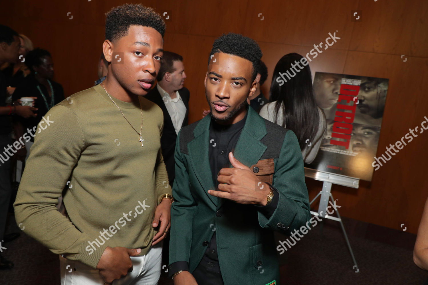 Jacob Latimore Algee Smith Editorial Stock Photo - Stock Image ...