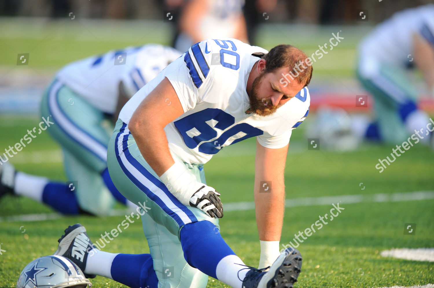 Rd Dan Skipper 60 During Cowboys Editorial Stock Photo - Stock Image