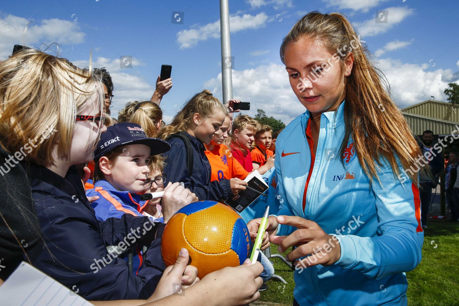 Lieke Martens Dutch Womens National Soccer Team Editorial Stock