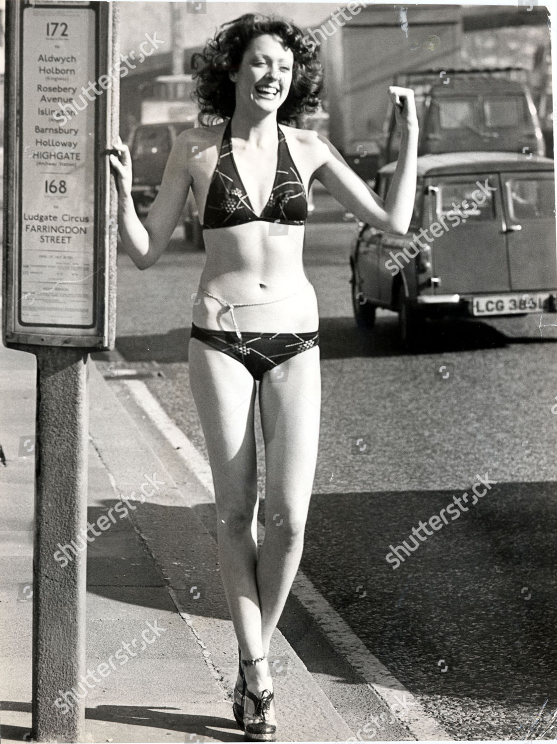 Victoria Burgoyne Actress Model Former Wife Editorial Stock Photo