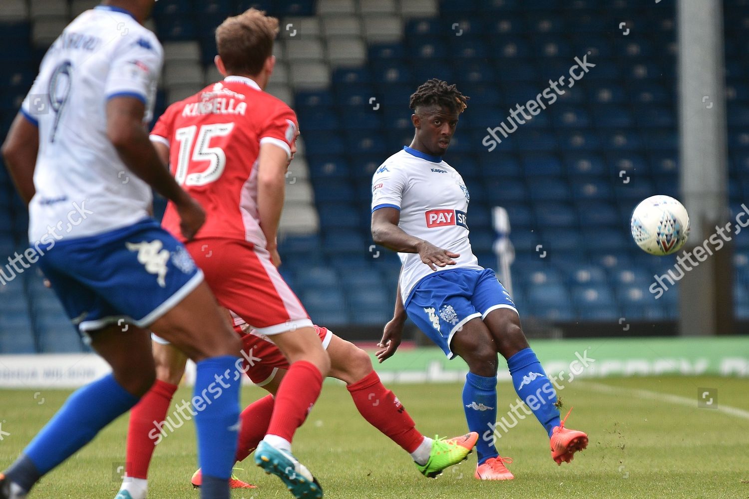 Bury Defender Greg Leigh 3 During Editorial Stock Photo - Stock Image ...