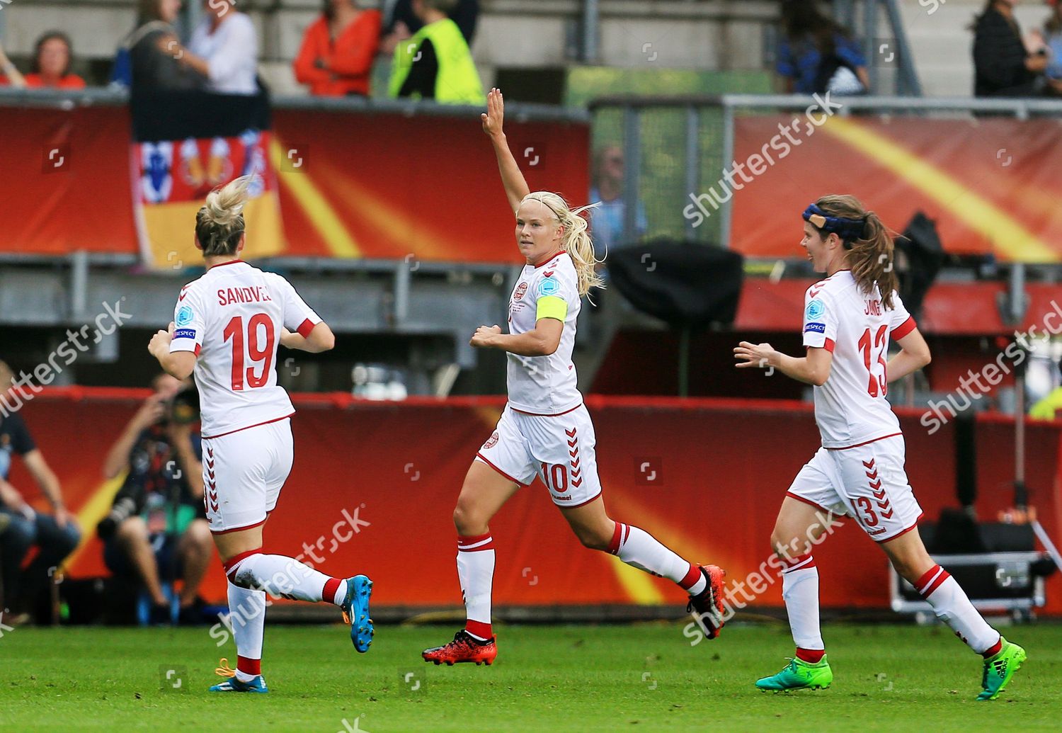 Pernille Harder Denmark Celebrates Scoring Her Goal Editorial Stock Photo Stock Image Shutterstock