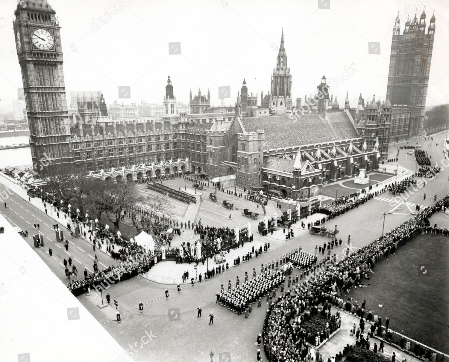 Funeral Former Prime Minister Sir Winston Churchill Editorial