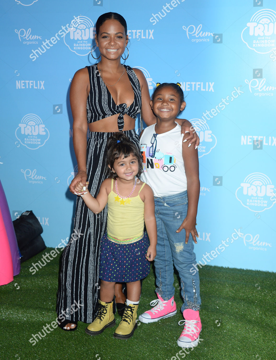 Christina Milian Daughter Violet Madison Nash Friend Foto Editorial En Stock Imagen En Stock Shutterstock