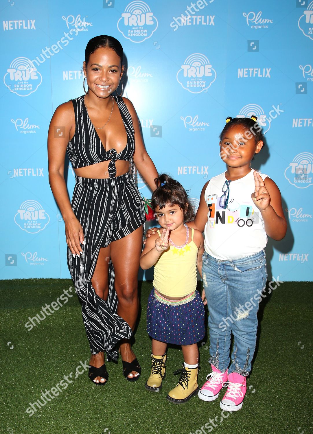 Christina Milian Daughter Violet Madison Nash Friend Editorial Stock Photo Stock Image Shutterstock