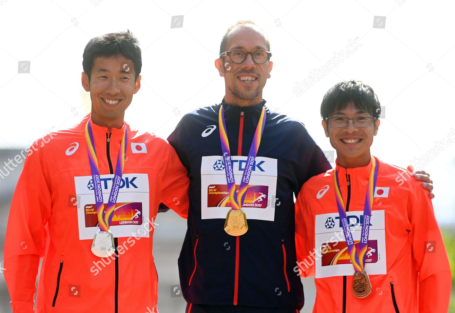 Yohann Diniz Hirooki Arai Kai Kobayashi Editorial Stock Photo - Stock ...