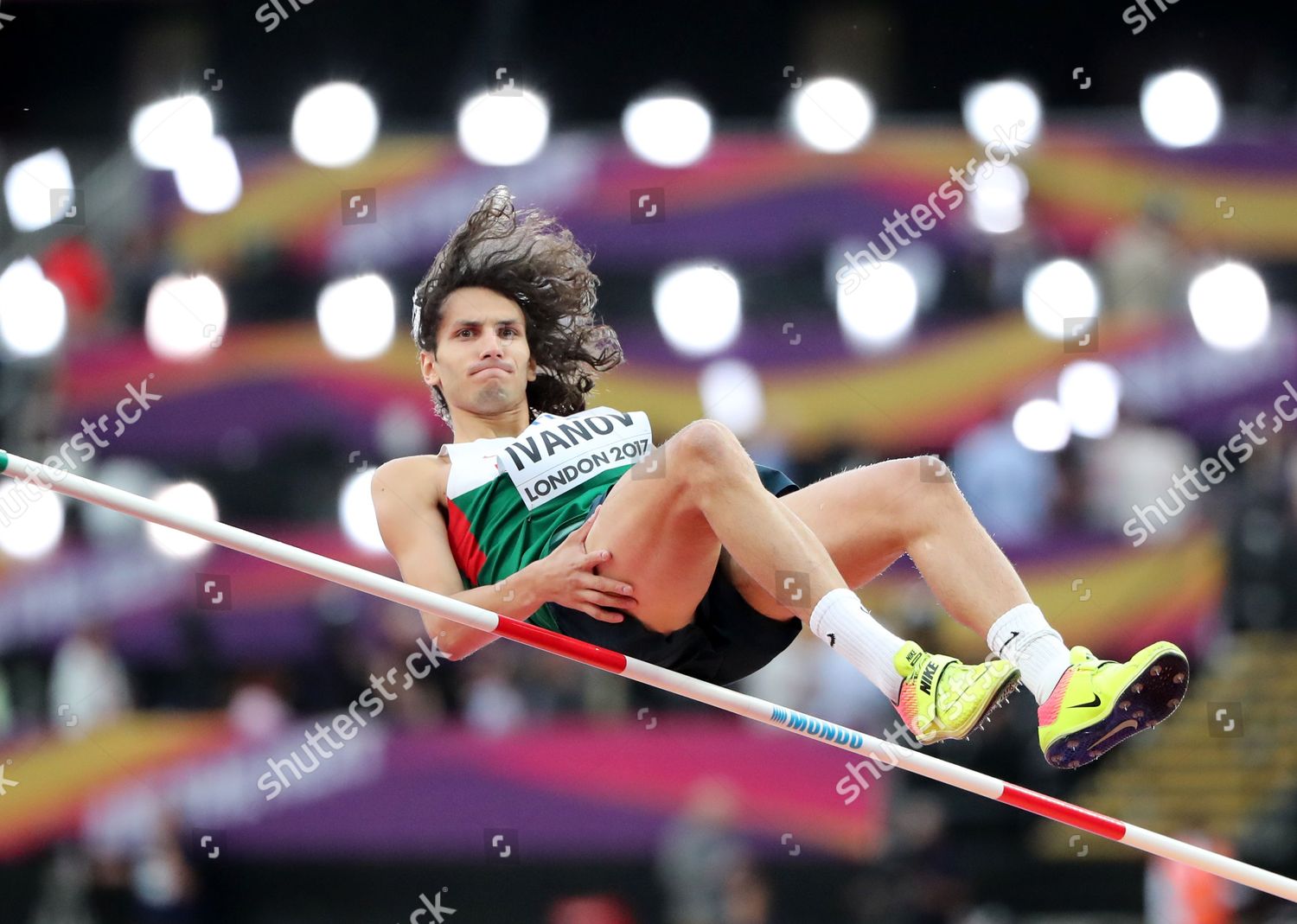 Tihomir Ivanov Bulgaria Competes Mens High Editorial Stock Photo