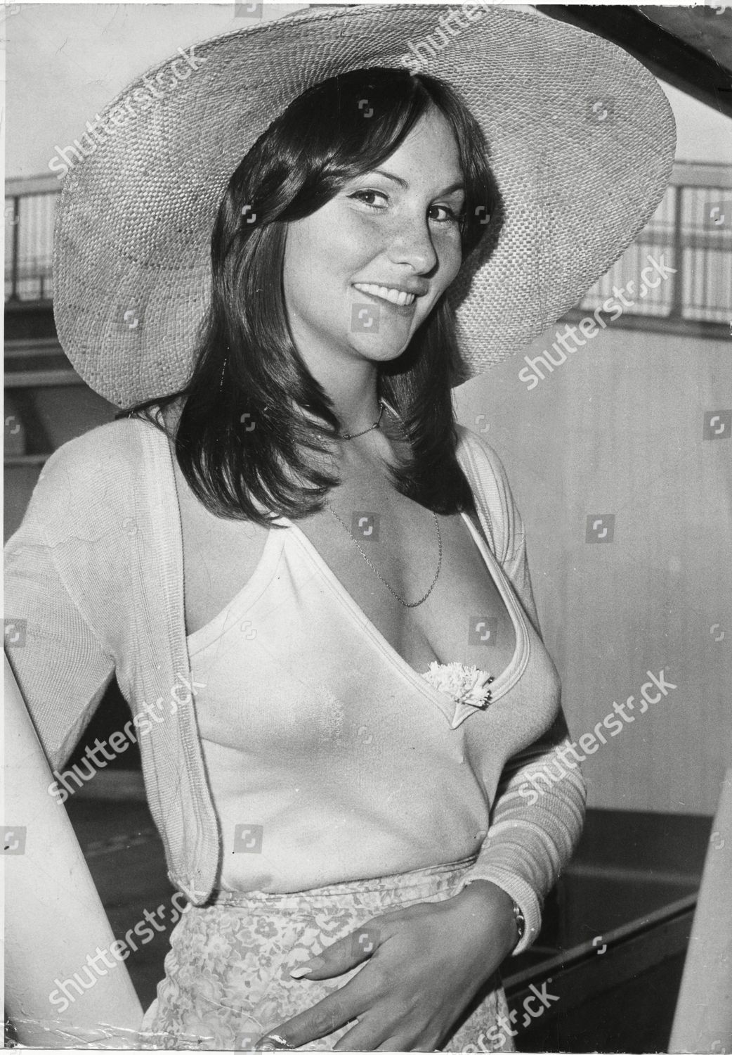 Linda Lovelace Porn Actress Arrives Heathrow Editorial Stock Photo