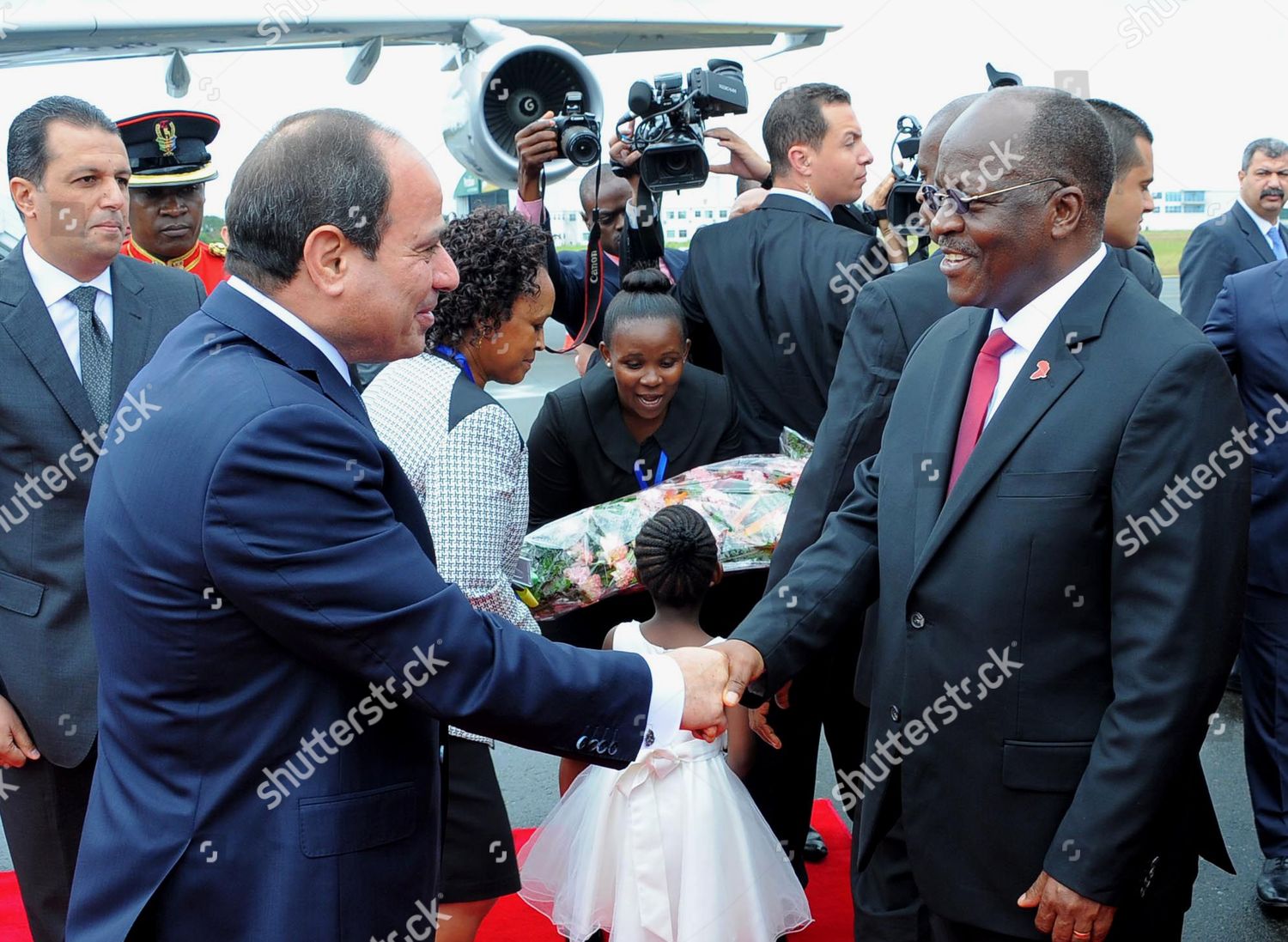 Egyptian President Abdel Fattah Alsisi Received Editorial Stock Photo ...