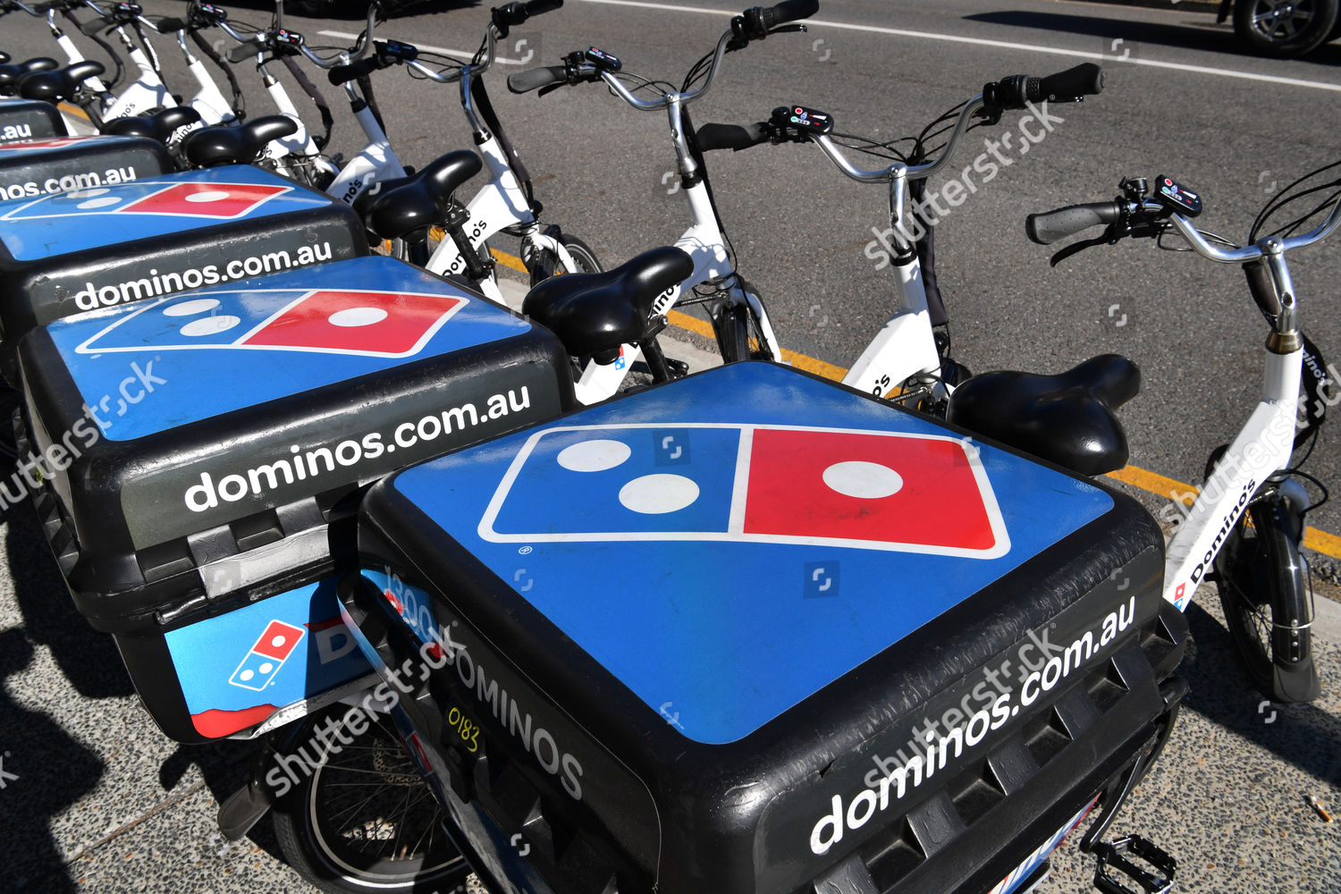 dominos delivery bike