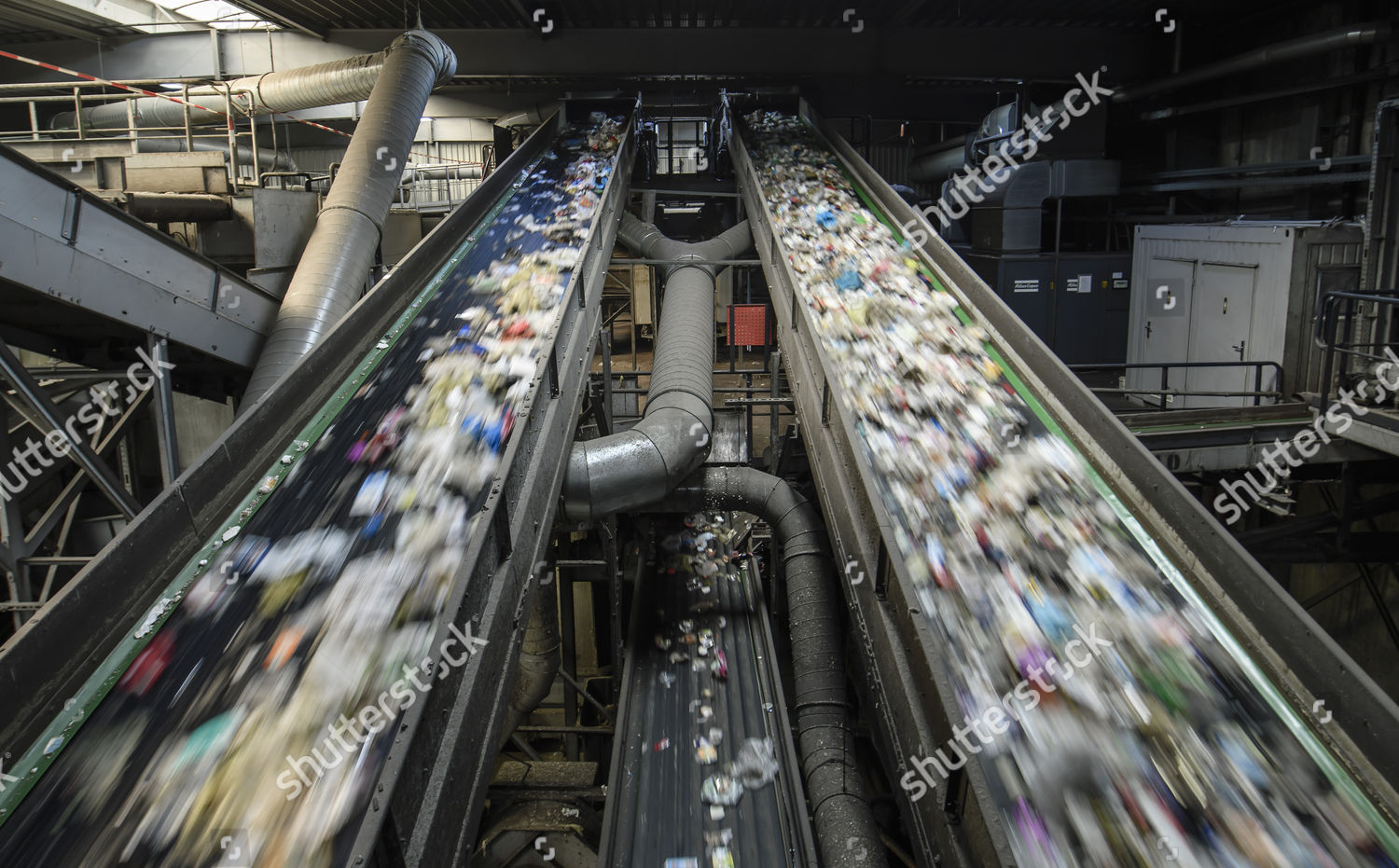 Conveyor Belts Plastics Waste Alba Group Recycling Editorial Stock Photo Stock Image Shutterstock