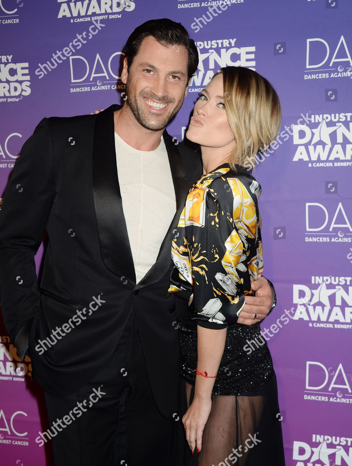 Peta Murgatroyd Husband Maksim Chmerkovskiy Editorial Stock Photo ...