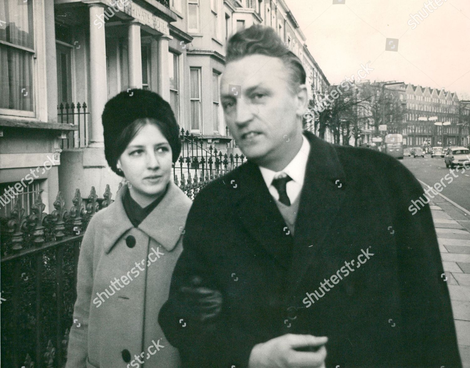 Americanborn Hungarian Joseph Balogh His Daughter Editorial Stock Photo