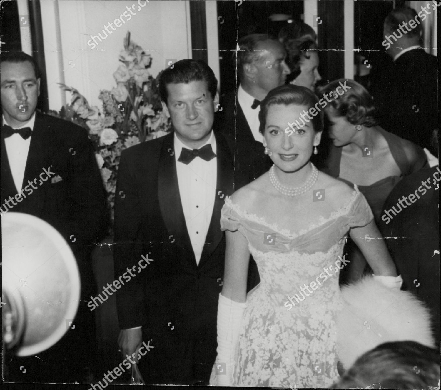 Actress Deborah Kerr Her Husband Tony Foto Stok Editorial - Gambar Stok