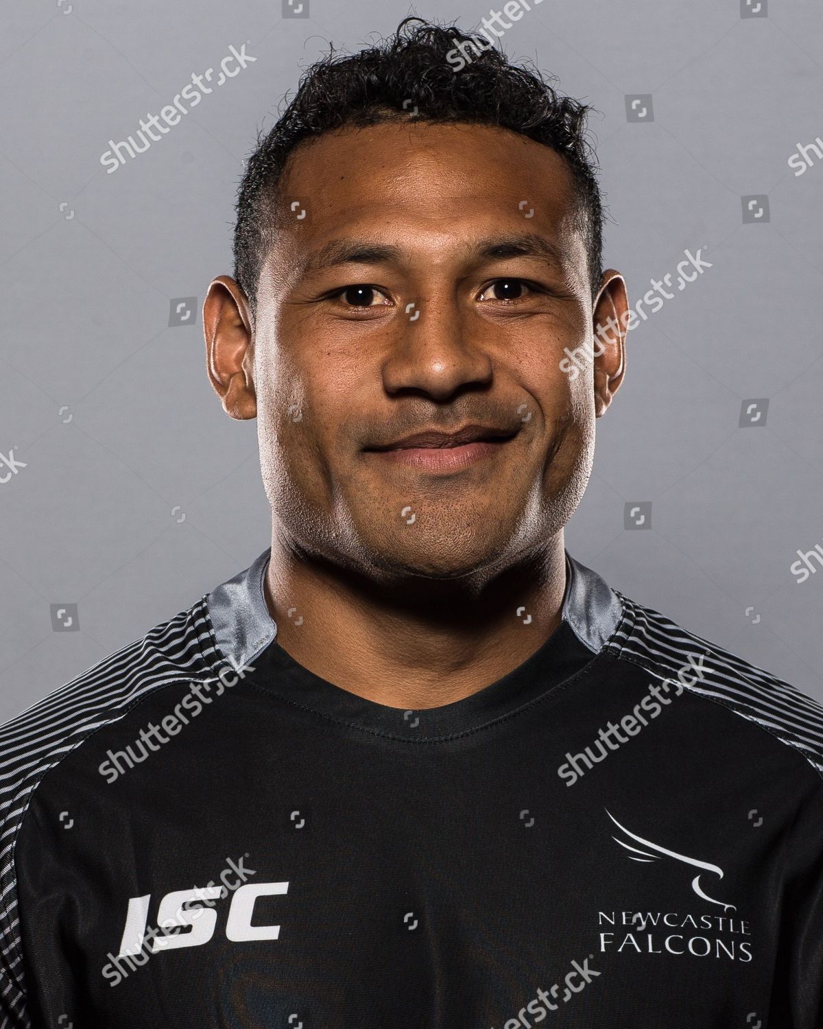 Sonatane Takulua Newcastle Falcons Poses Camera Editorial Stock Photo