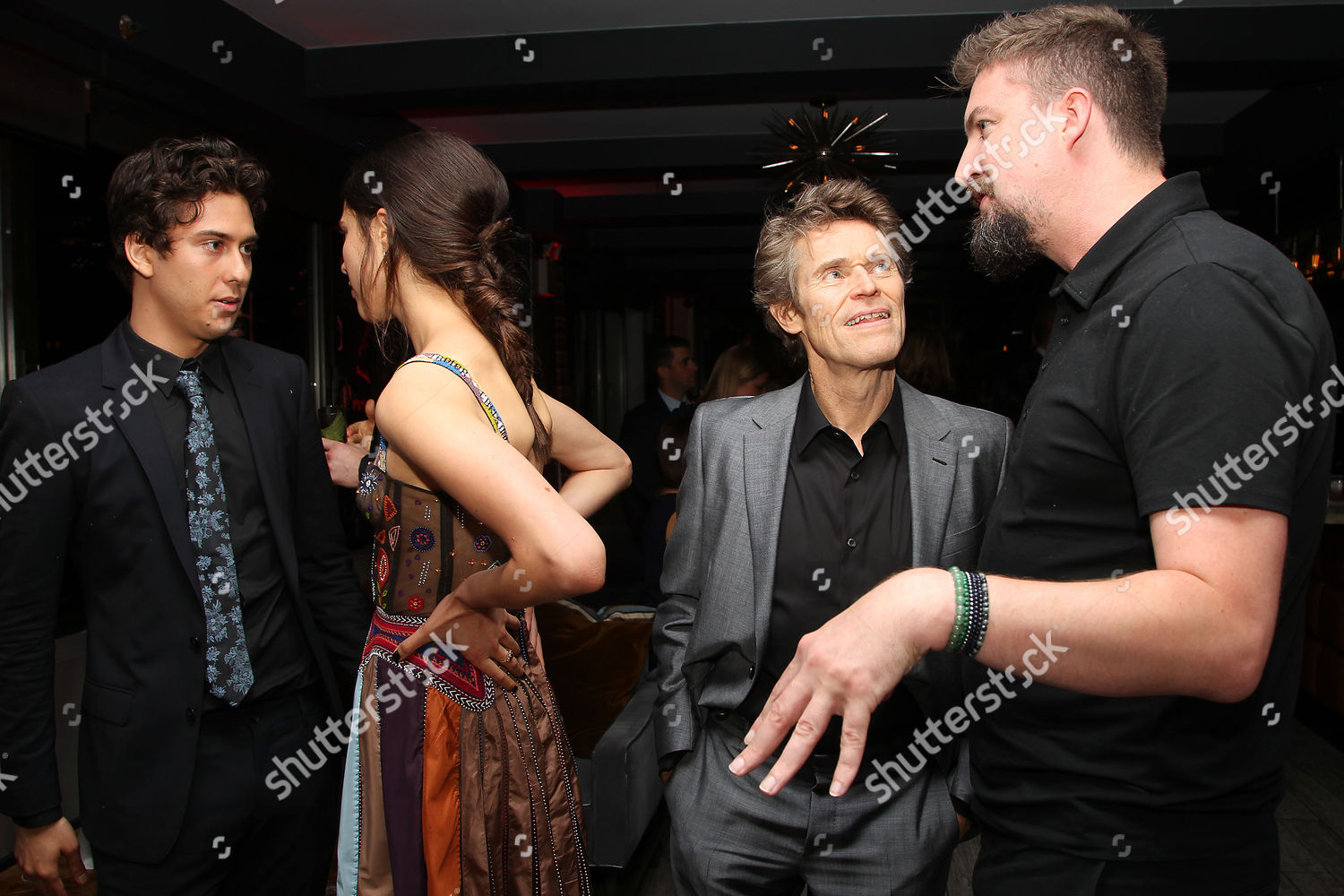 Nat Wolff Sarah Margaret Qualley Willem Dafoe Redaktionelles Stockfoto Stockbild Shutterstock