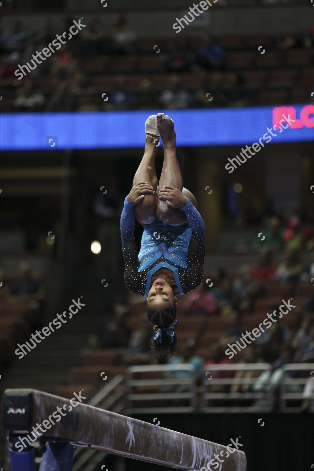 Gymnast Jordan Chiles Competes On First Editorial Stock Photo - Stock ...