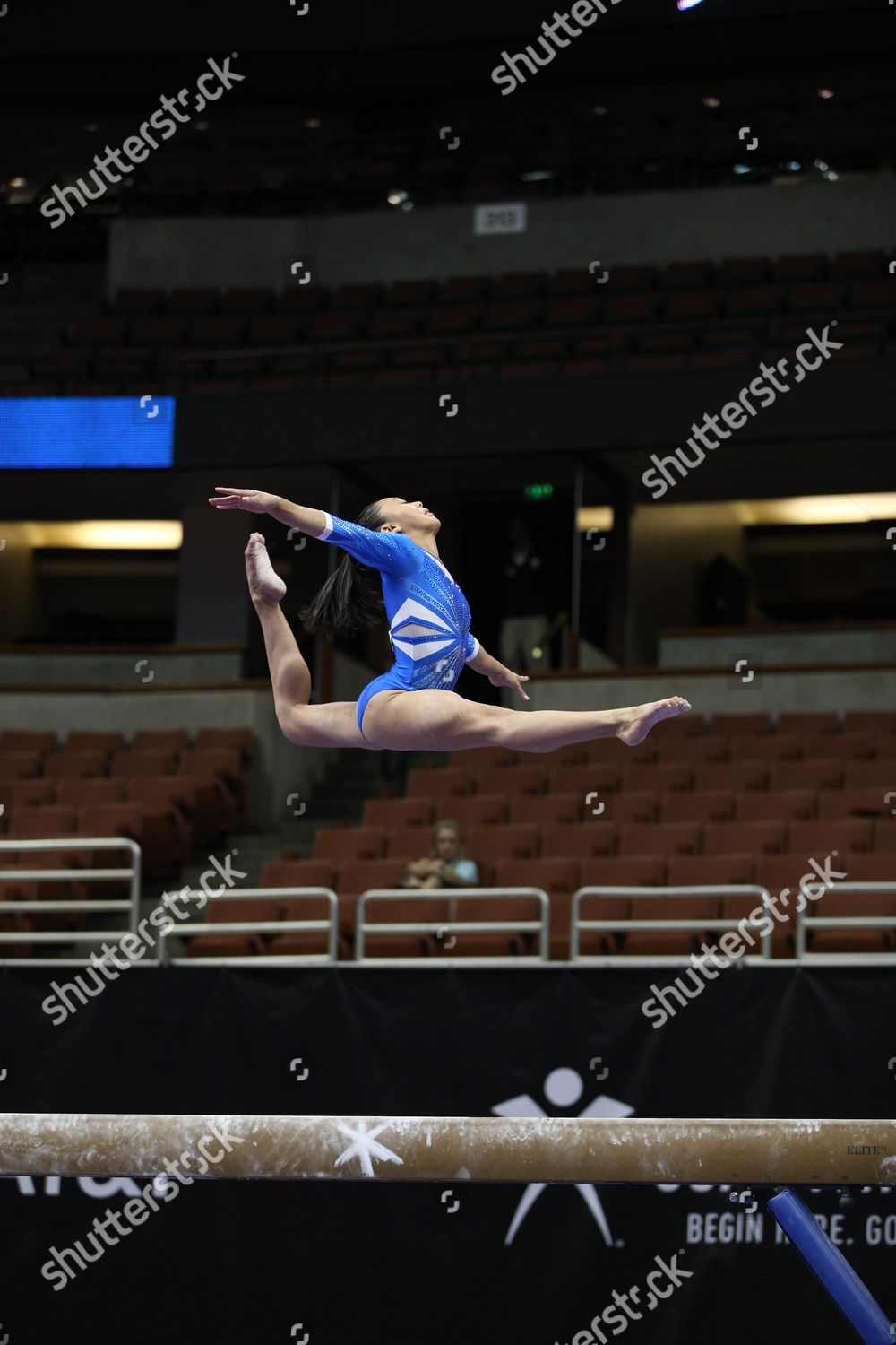 Gymnast Emma Malabuyo Competes On First Editorial Stock Photo - Stock ...