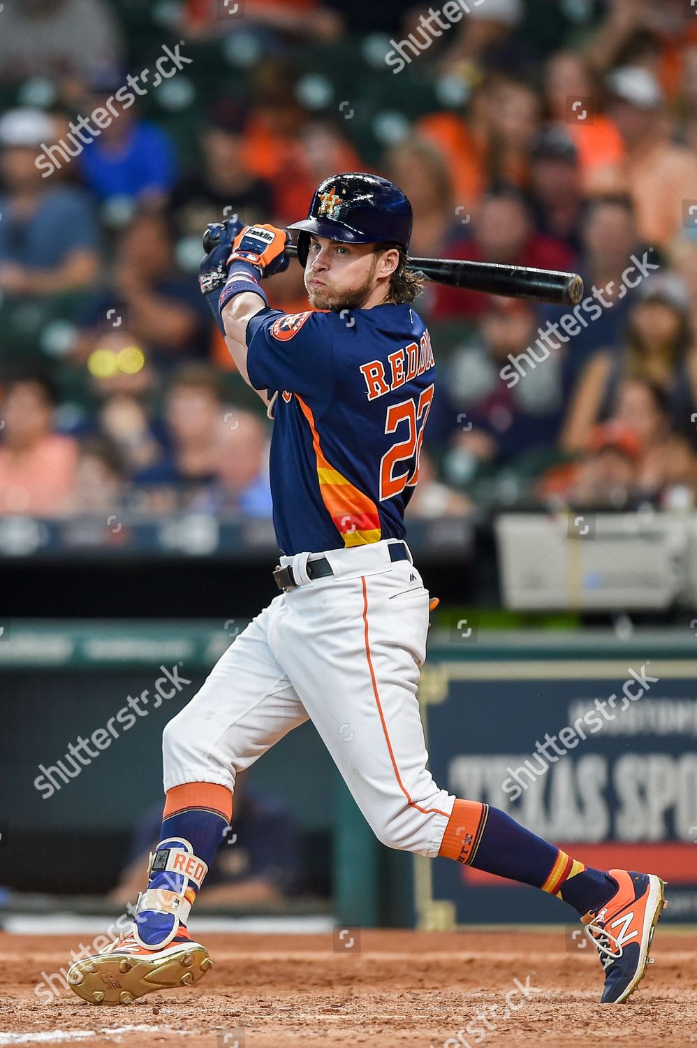 August 4, 2017: Houston Astros right fielder Josh Reddick (22) at