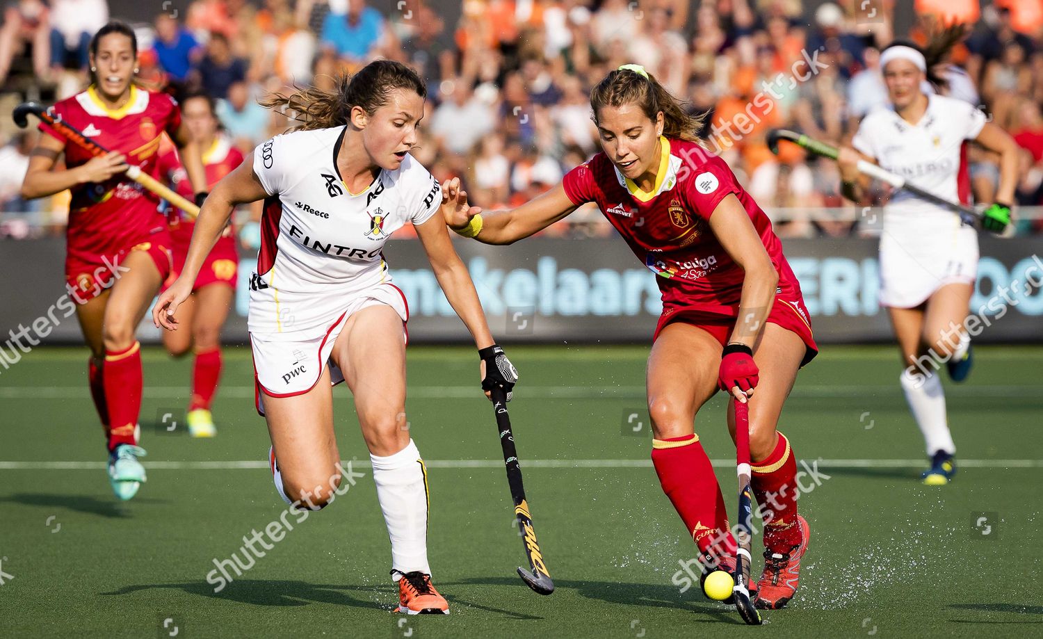 Cristina Guinea R Spain Fights Ball Editorial Stock Photo Stock Image
