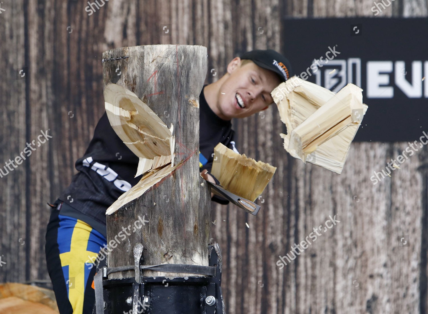 Ferry Svan Junior World Champion Timbersports Competes Editorial Stock Photo Stock Image Shutterstock