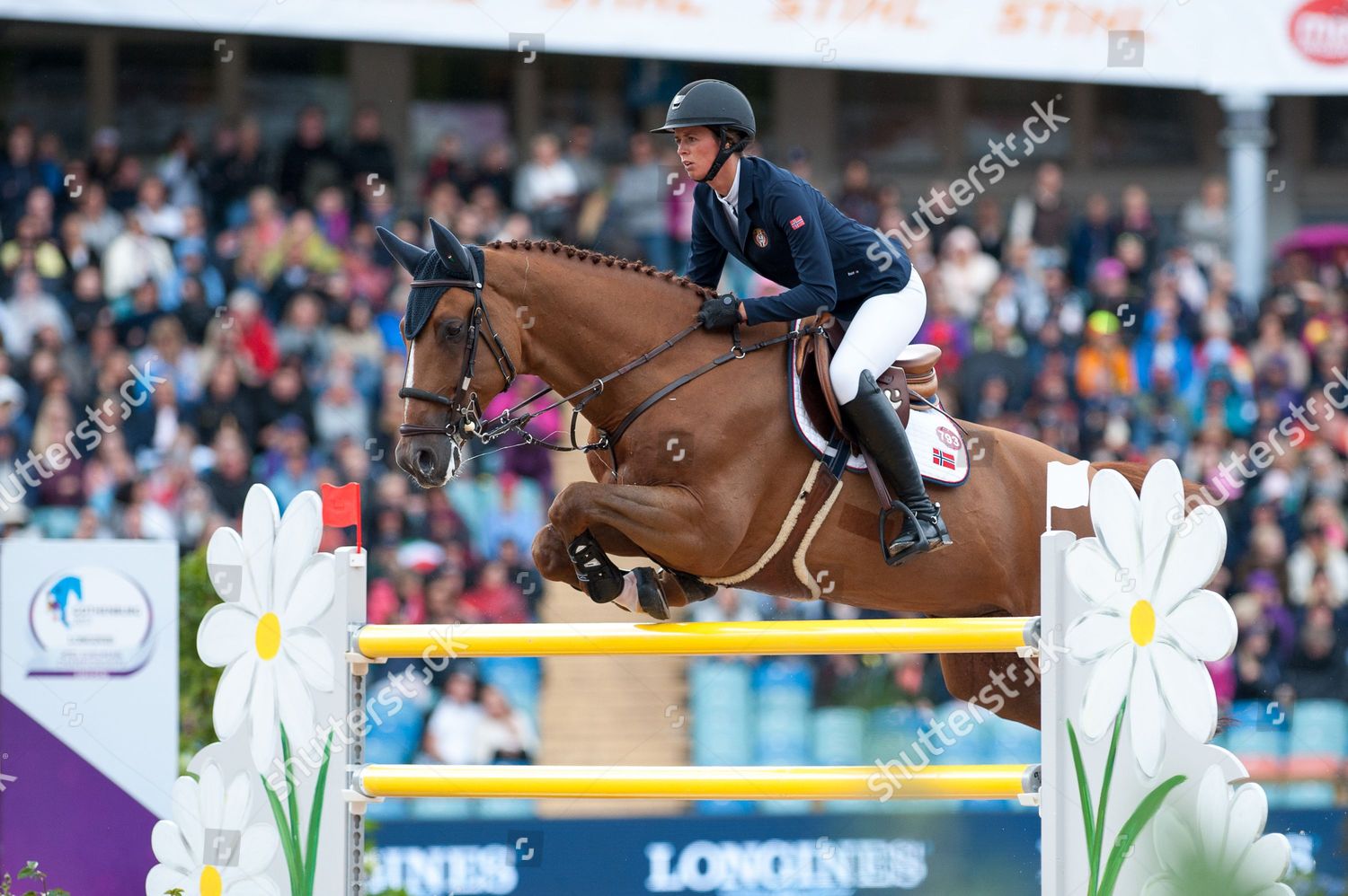 Marie Longem Riding Algorhythem Longines Fei Editorial Stock Photo ...