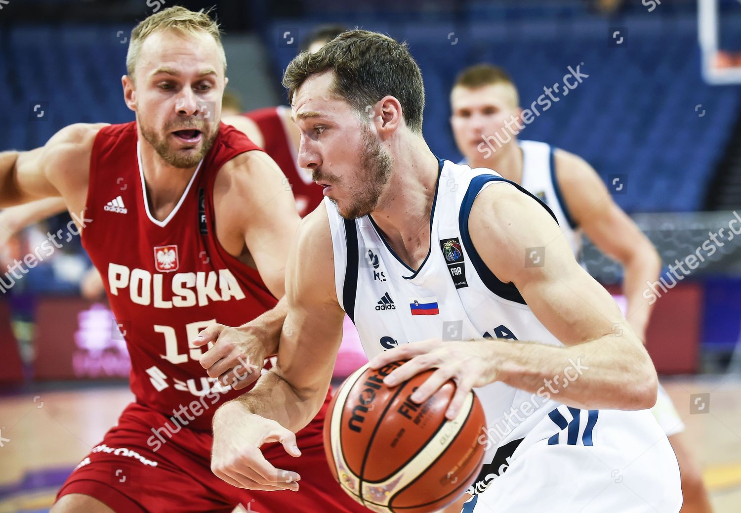 Lukasz Koszarek Goran Dragic Editorial Stock Photo - Stock Image ...