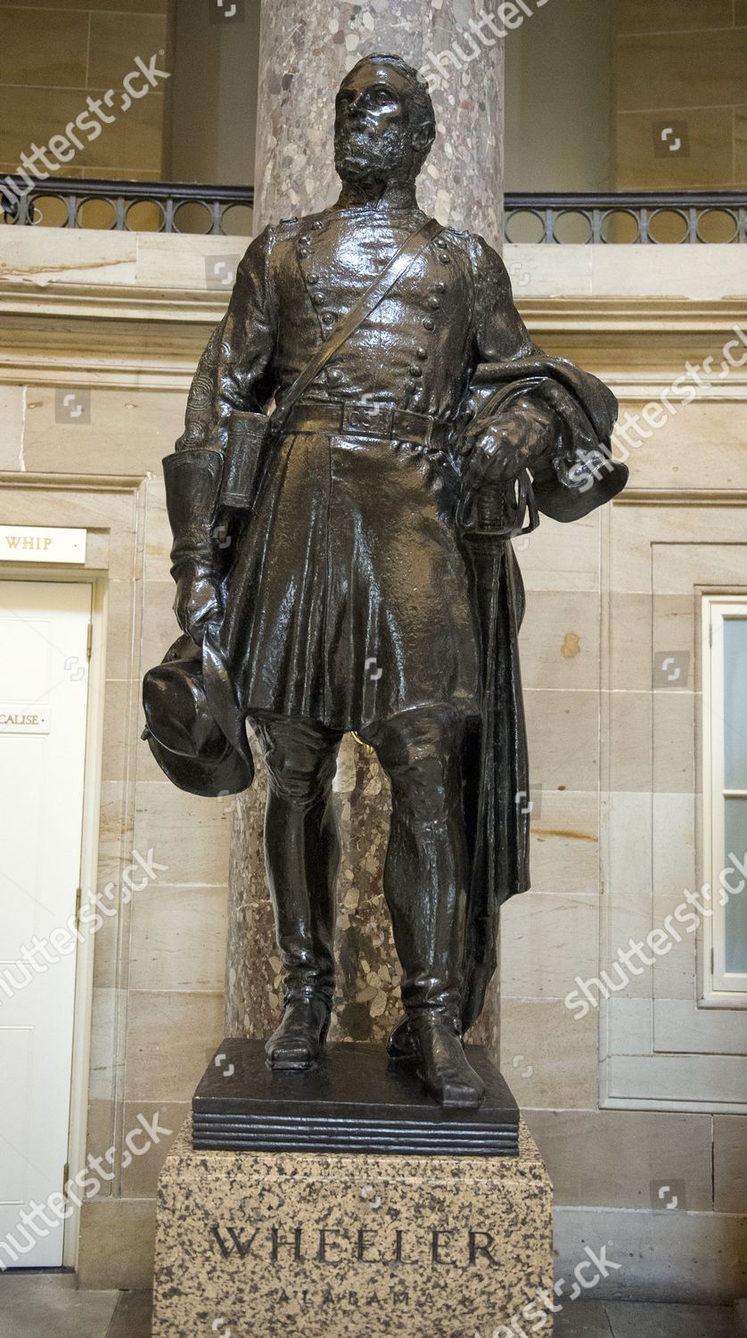 Statue Confederate General Joseph Fighting Joe Editorial Stock Photo