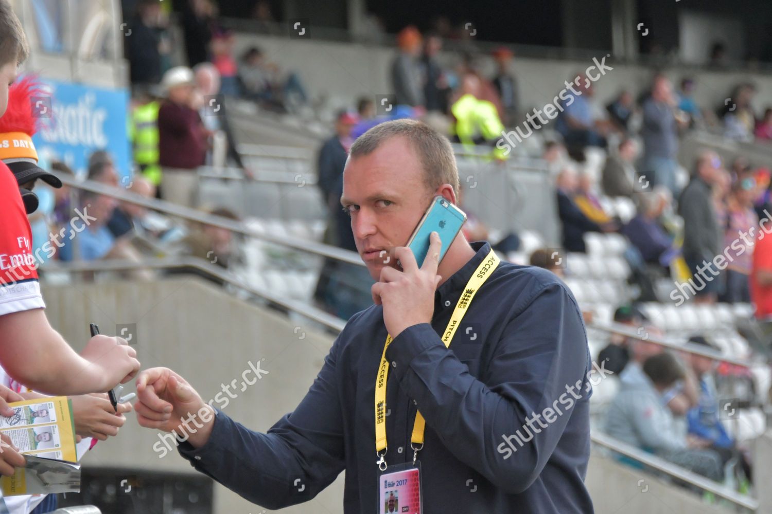 Luke Fletcher During Natwest T20 Final Editorial Stock Photo Stock