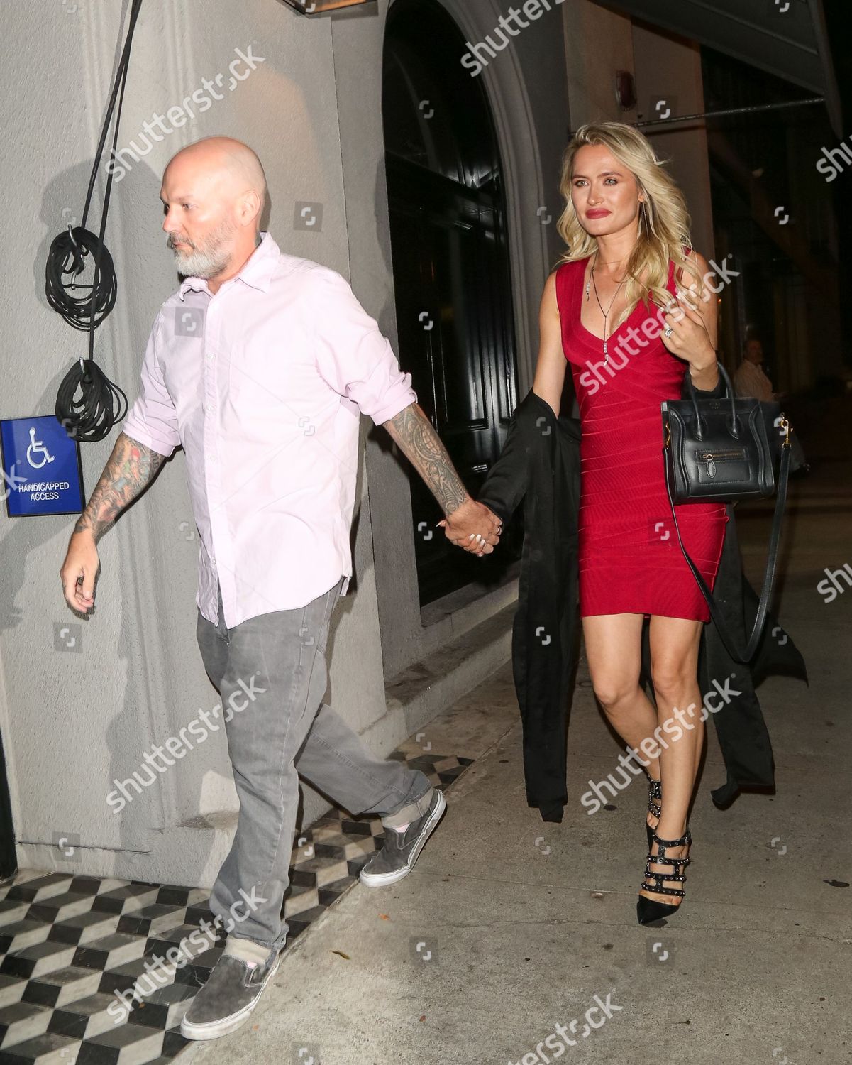 Fred Durst Kseniya Beryazina Craigs Restaurant Editorial Stock Photo