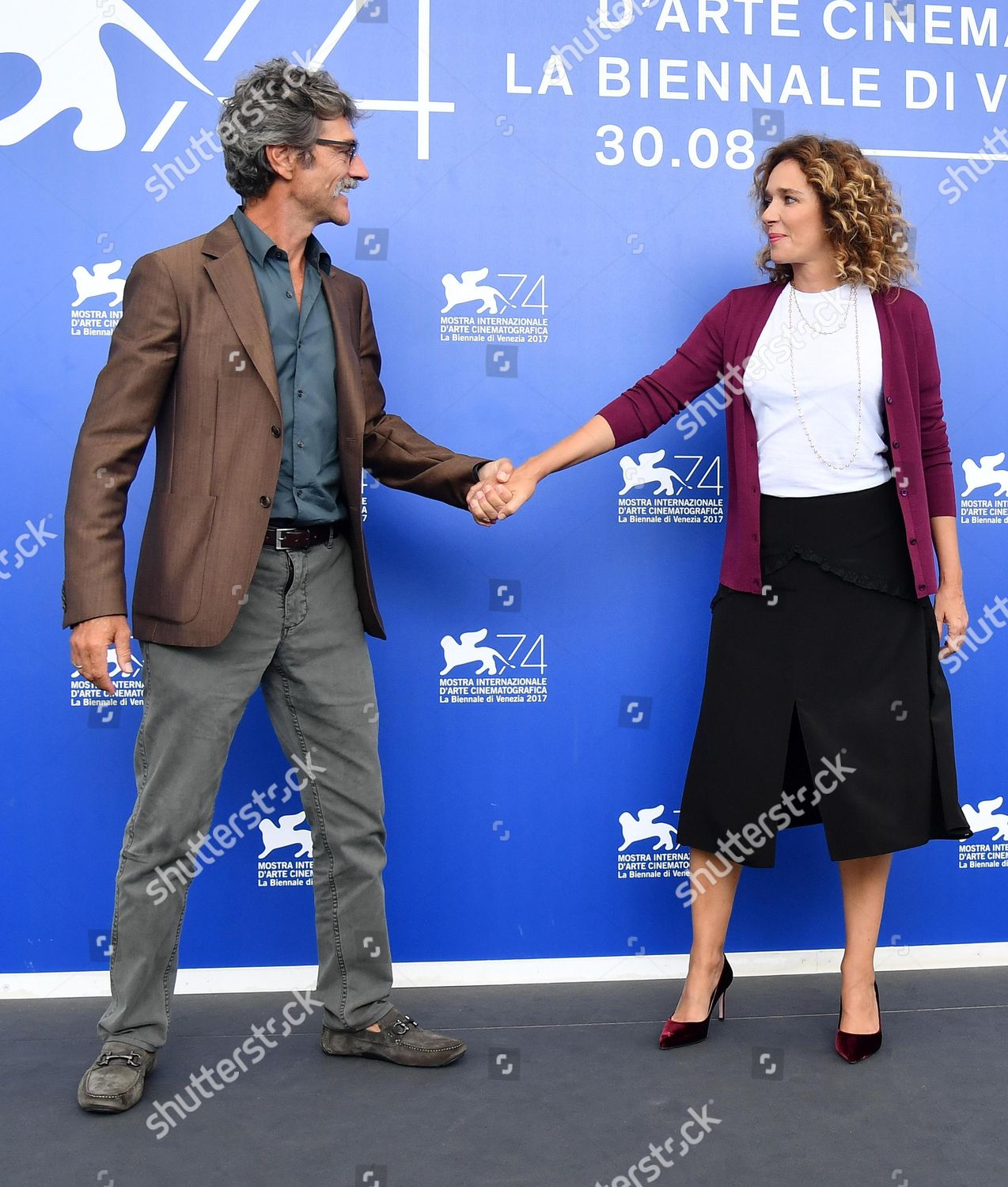 Italian Director Silvio Soldini L Italian Actress Editorial